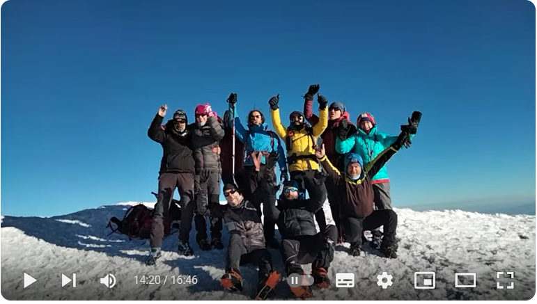 Vídeo muntat per Josep Nadal de l'ascensió a l'Ararat